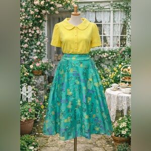 Retro 1950’s Pinup Couture Skirt